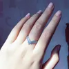 الأصيلة الفضية الأميرة الأميرة Wish Wishing Rings Girls Girls Wedding Jewelry مع صندوق أصلي لـ Pandora CZ Diamond Exicas