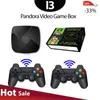 Game Controllers Joysticks 2022 New Pandora Box Retro Video Game Console I3 4K HD Output 10000Games 2.4G Wireless Controllers 32Simulators PS1 Kids Gifts T220916