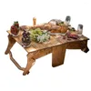 L￤germ￶bler f￤llbara bord med hopf￤llbar campingtillbeh￶r Picknickkorg Multifunktionell L￤tt Grip Organizer Picknickverktyg