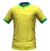 2022 brasiliani Richarlison G.JESUS maglie da calcio coppa del mondo camiseta 22/23 COUTINHO FIRMINO Marquinhos Casemiro brasil maglia da uomo maglia da calcio allenamento