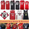 Mitch Custom Davidson Wildcats Basketball Jersey NCAA College Curry Kellan Grady Jon Axel Gudmundsson Luka Brajkovic Carter Collins Luke Frampton