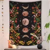 Battaniye kundaklama ev goblen çiçek yatak yıldızlı gökyüzü halı sanatçısı ev dekorasyon aksesuarları252s