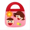 Autres jouets Tissu non tissé DIY Sac à main Enfants Craft Toy Mini Sac Tissu non tissé coloré Sacs à main d'animaux de dessin animé 220924