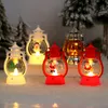 Kerst decoraties Kerstmis Santa Lantern Windlichten Merry Christmas Decoratie voor Home Natal Navidad Kerstmis ornamenten Geschenken Jaar 2023 220926