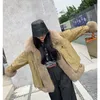 Women s Fur Faux Long Coat Natural Real Collar Rabbit Lining Detachable Parkas Loose Fashion Women Winter Jacket 220926