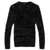 Erkek Sweaters Sonbahar Kış Kalın Tiftik Uzun Kol O Boyun Örgü Külot Moda İnce Sıcak Yün Süvari Erkek 220924