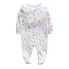 Rompers Babies Girls Nyfödda Baby Boys 3 6 9 12 Månaders Sleepers Pyjamas Jumpsuit Barnkläder Kidskläder 20220927 E3