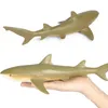 Action Toy Figures Simulation Sea Animals Model Soft Rubber Killer Whale Great White Shark Dolphin Walrus Action Figurer Toys For Children 220923