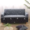 Chair Covers For Armchairs Black Flowers Sofa 3 Seats Modern Living Room SA47005