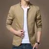 メンズジャケットSファッションスタンディングカートスリムフィットビジネスカジュアル男性服プラスサイズm 5xlソリッド220927