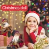 Julleksakstillbehör Xmas Year Santa Claus Sitting Big Doll Tyg Kid Toys Gift Decorations For Home Table Ornament 220924