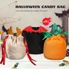Halloween Candy Bag Party Geschenkkürbisbeutel mit Streich Trick oder Behandlungskorb Keks Speichertasche Festival Dekoration PSB15828