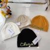 Designer Skull Caps Fashion 4 Colors Knitted Hats Breathe Beanie Cap for Man Woman