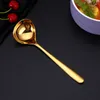 Soup Spoons Stainless Steel Sauce Spoon Home Kitchen Drinkware Tool