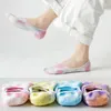 Chaussettes invisibles pour femmes, chaussures tendance, motif court pour filles, été, respirantes, mode neutre, Couple, styliste, bateau, teinture par nouage