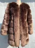 Womens Jackets ZADORIN Winter Long Furry Faux Fur Coat Jackets Women Thick Warm Fluffy Faux Fur Jacket Causal Party Overcoat Streetwear 220926