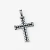 Ketten Ed Kabel Schmuck Anhänger Halsketten Frau Mode Männer Diamant Kreuz Halskette Hohe Qualität Schmuck Punk 3mm 50cm243e