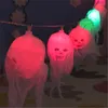 Strings Creative LED Crâne Chaîne Veilleuse Halloween Fête Lampe De Vacances 20LED Jardin Extérieur Cour Maison Guirlande Décoration