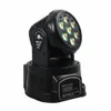 AUCD Mini 4 In 1 RGBW Leds 7 LED DMX Moving Head Light KTV Bar Stage Lighting Wedding Performance Spotlight Dyed Par Light LE-7LED2962