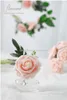 Decoratieve bloemen kunstmatige echt ogende blush schuim nep rozen met stengels voor doe -het -zelf bruidsboeketten bruids douche centraalpie yydhhome amchs