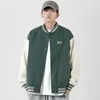 Men's Jackets Luxury Brand Embroidery Loose Baseball Jersey Street Fashion Bomber Autumn Tops Coat 220927