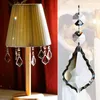 Decorative Figurines 20pcs Crystal Chandelier Prism Pendant Parts 50mm Hanging Crystals Beads For Wedding Decoration