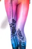 Life Tree Women's Leggings Pants Elastic 3D Print Magic Color Sexy Slim Stretch Graffiti Leggings