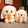 Плюшевые куклы 80 см. Большой размер Kawaii Carrot Crabbit Plush Toy Fucked Animal Bunn