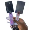 لطيف بطاقة الائتمان مجتذب POMPOM لصالح المفاتيح حلقات acrylic debit bank grabber لطفلة طويلة الأظافر بطاقات مفاتيح مفاتيح مقطع أدوات الأظافر p0927