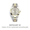 Datejust Watches Automatic Wristwatch for Men Belt Mens Relojes Para Hombre Reloj De