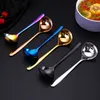 Soup Spoons Stainless Steel Sauce Spoon Home Kitchen Drinkware Tool