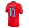 2022 Jersey de futebol da Inglaterra Kane Sterling Rashford Henderson Grealish Mead Sancho Foden 22 23 Hom