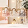 Dekoracje świąteczne Fengrise Merry for Home Angel Doll Xmas Navidad Noel Gifts Ornament Rok 2023 220926