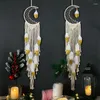 Decorative Figurines BMDT-Moon Room Decor Macrame Dream Catchers Nordic Christmas Decoration Habitacion Baby Kids Nursery Wall Hanging