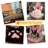 Poupées en peluche 1 PC 2 Tailles Doux Patte Oreiller Animal Coussin De Siège En Peluche Canapé Plancher Intérieur Maison Chaise Décor Hiver Enfants Filles Cadeau 220924