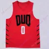 Mitch Custom NCAA Duquesne Dukes Basketball Jerseys College Sincere Carry Baylee Steele Michael Hughes Marcus Weathers Maceo Austin Nixon