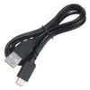 Kabel ładowarka USB w kolorze 1,2 mln czarny kolor dla Nintendo NDS 3DS NDSI XL LL NDSL Synchronizowanie danych sznurkowych