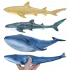 アニメマンガビッグサイズソフトラバーシーライフシミュレーションアクションフィギュアアニマルモデル子供のためのおもちゃクジラフィギュアコレクションEONAL 220923