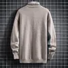 Herrtröjor jul tröja män kläder vinter tjocka varma mens lapptäcke mode turtleneck man pullovers pull homme 220927