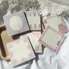 Note 50 Fogli Cute Lace Cake Memo Pad Girl Diary DIY Decorative Sticky School Notebook Cancelleria Nota Carta 220927