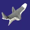 Decorazioni natalizie Calde calze di squalo natalizie Calzini morbidi e morbidi fatti a mano Grande bianco blu Novità Pavimento Inverno Autunno Calzini con pantofola di squalo 220927