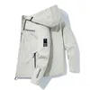 Vestes pour hommes Vêtements de découverte Camping en plein air Veste de randonnée Sweat à capuche respirant Coupe-vent Costume d'aventure 220927