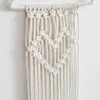 Knit Macrame Wall Hanging Tapestry Home Decor for Bedroom Woven Boho Tapestry Hanging