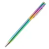 Pièce Lytwtw's Creative multicolore stylo à bille affaires métal bureau rotation stylos école papeterie fournitures