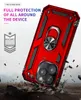 Metal Ring Kickstand Armor Shockproof Cell Phone Cases For iPhone 15 14 Pro Max 12 11 13 Mini X Xs Max Pro XR SE 7 8 6 6S Plus TPU Holder Cover Coque