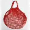 Einkaufstaschen Handtaschen Shopper Tte Mesh Net Wobwow Wattetaschen Schnur wiederverwendbares Obst -Aufbewahrungsbeutel Handtasche wiederverwendbares Hausaufbewahrungsbeutel auf dem Meer p