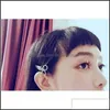 Клипы для волос Barrettes Barrettes Retro Harepin Losted Маленькие ножницы Прекрасные новые оригинальные боковые клипы личность мода женщина 0 5d DHC0W