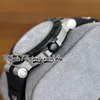 2022 dx103382 Orologio da uomo meccanico automatico in alluminio 40 mm logo rivestito in gomma con lunetta con lettera quadrante bianco marcatori a bastoncino cassa in acciaio cinturino in caucciù orologi per l'eternità