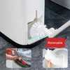 Waste Bins 14L Trash Can With Toliet Brush For Bathroom Kitchen Bucket Garbage Dustbin Lid Touch Press Open 220927