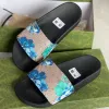 Sandal Casual Shoes Rubber Slides Designer Slippers Summer Fashion Flower Snake Printed Animal Luxury Womens Leather 2022 Brand Men Wome dYM